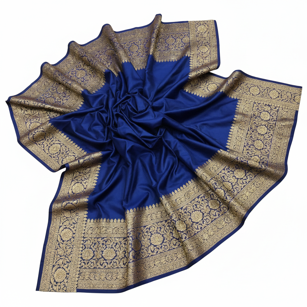 Women's Pure Silk Saree – Royal Zari Collection