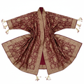 Women's Luxury Jamawar Shawl Wrap Coat – Heritage Collection