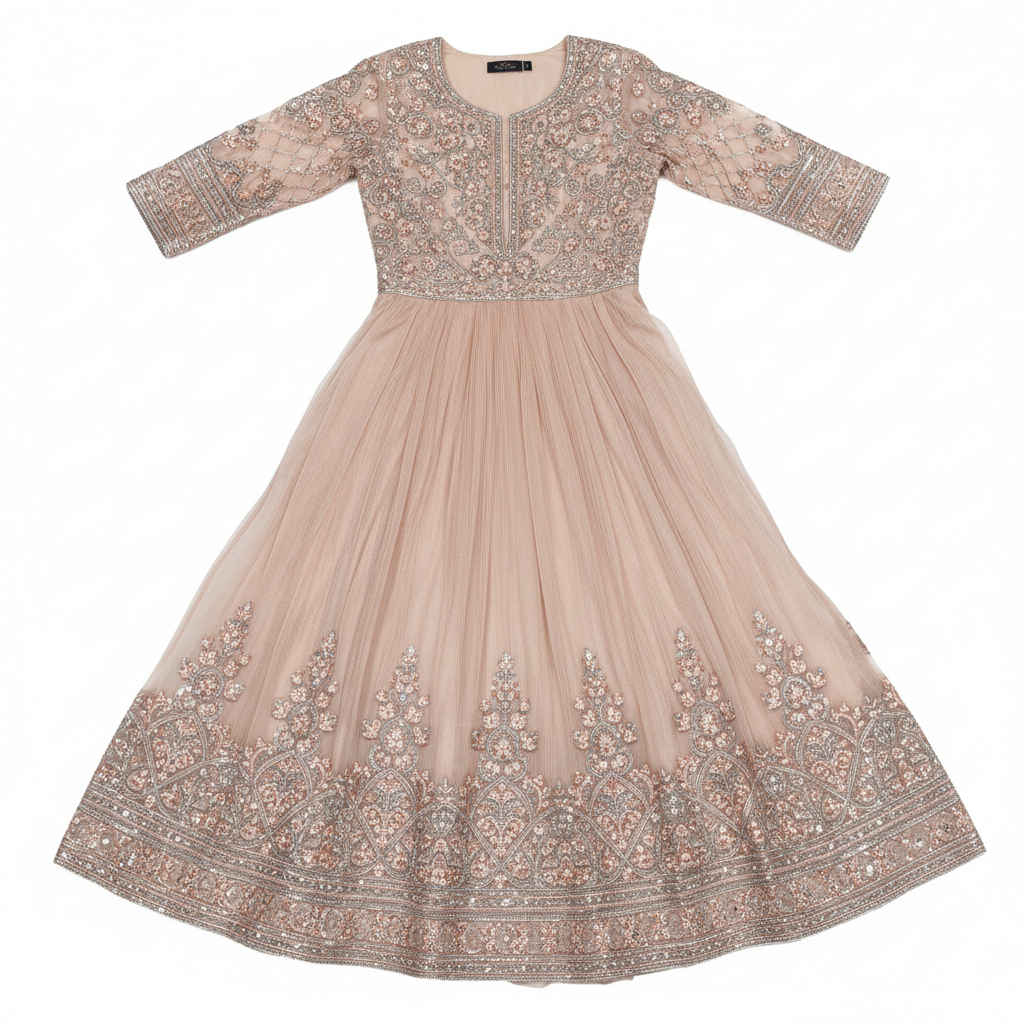 Women's Luxury Chiffon Formal Gown – Couture Collection