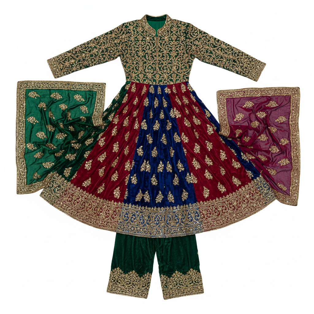 Women's Velvet Party Wear Dress